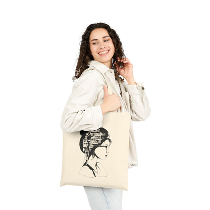 Inside a Bookworm's Mind Cotton Canvas Tote Bag
