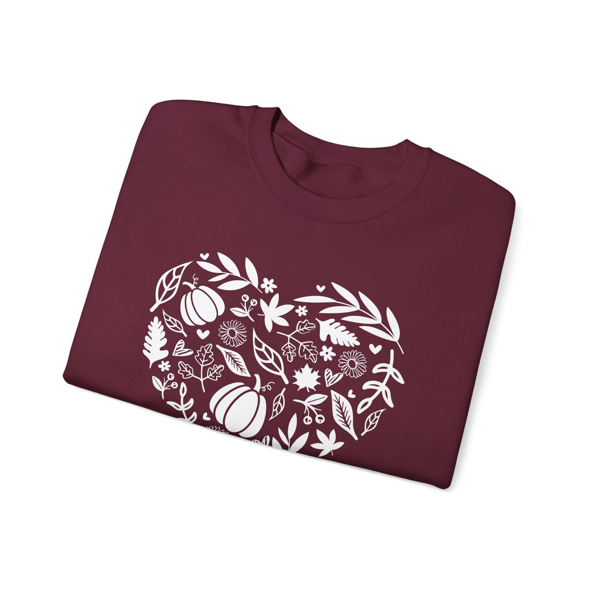 Fall Heart Unisex Heavy Blend™ Crewneck Sweatshirt