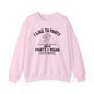 I Like to Party and by Party I Mean Read Books Unisex Heavy Blend™ Crewneck Sweatshirt