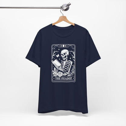 The Reader Tarot Unisex Jersey Short Sleeve Tee