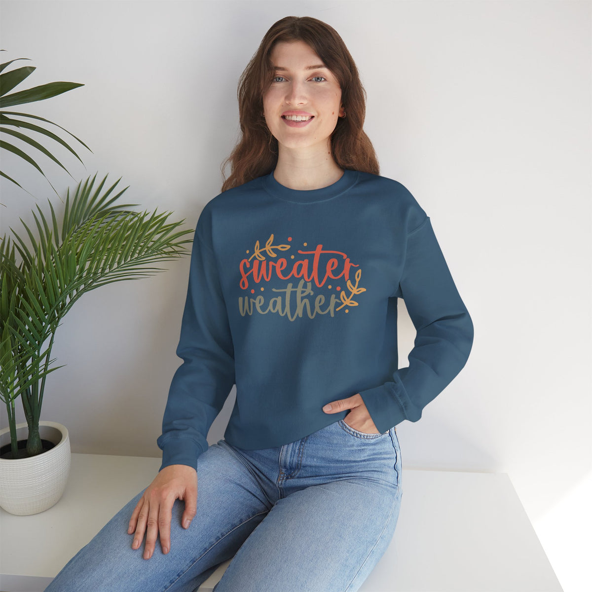 Sweater Weather Unisex Heavy Blend™ Crewneck Sweatshirt
