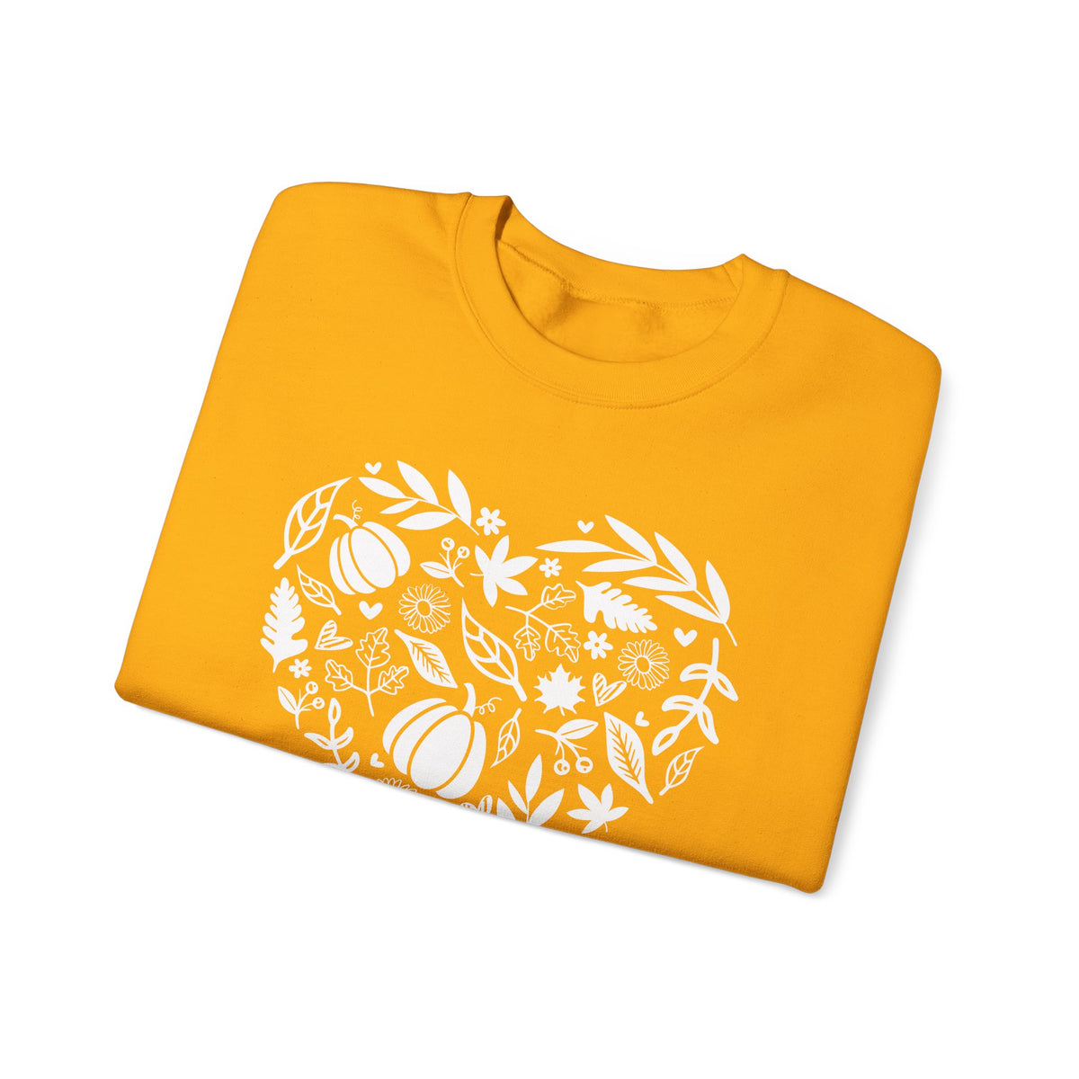 Fall Heart Unisex Heavy Blend™ Crewneck Sweatshirt