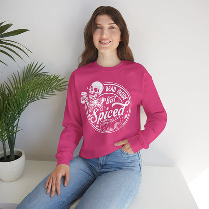Dead Inside but Spiced Unisex Heavy Blend™ Crewneck Sweatshirt