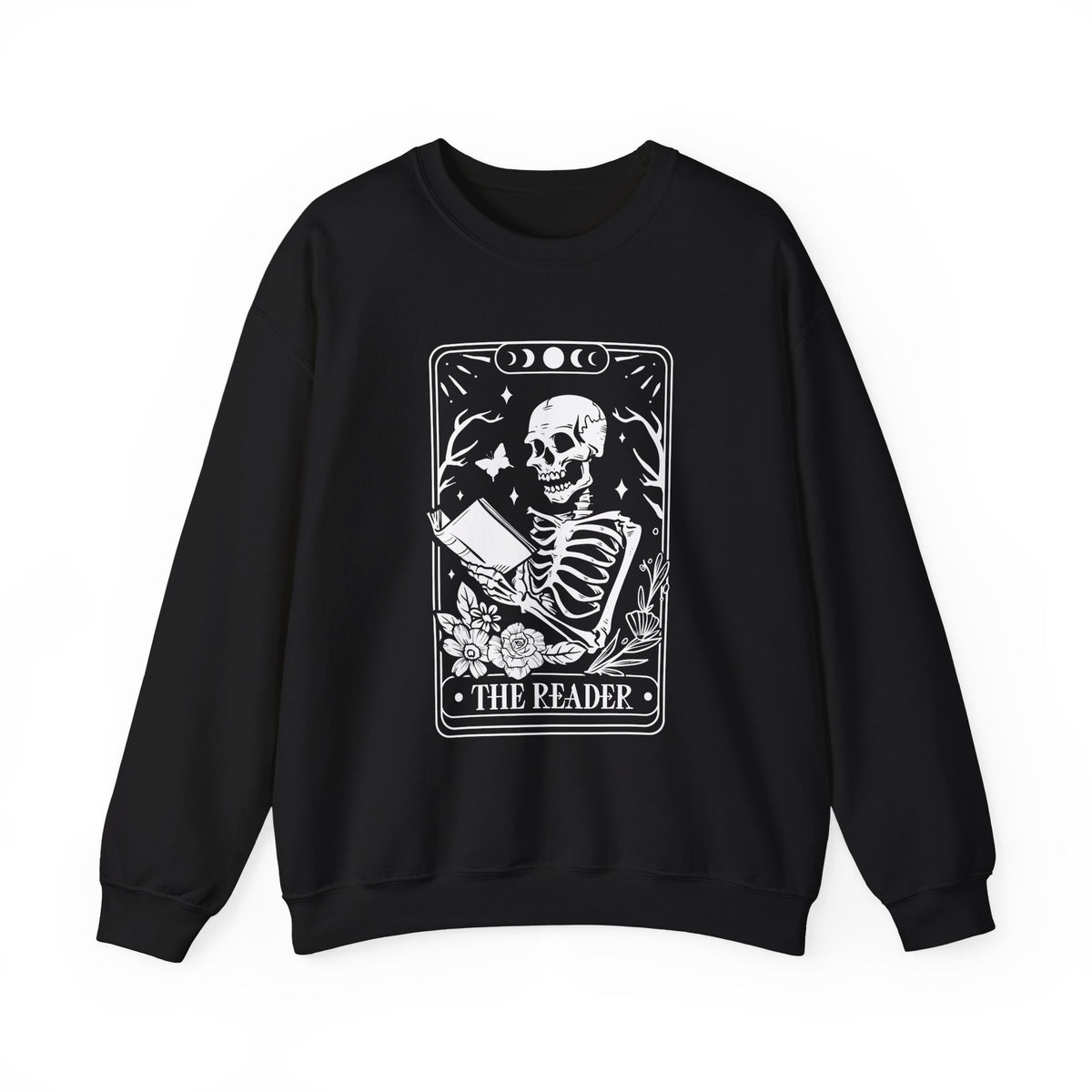 The Reader Tarot Unisex Heavy Blend™ Crewneck Sweatshirt