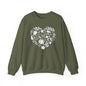 Fall Heart Unisex Heavy Blend™ Crewneck Sweatshirt