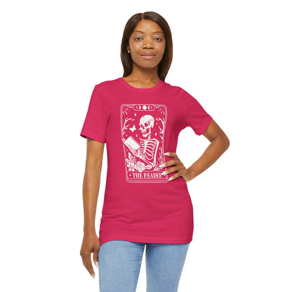 The Reader Tarot Unisex Jersey Short Sleeve Tee