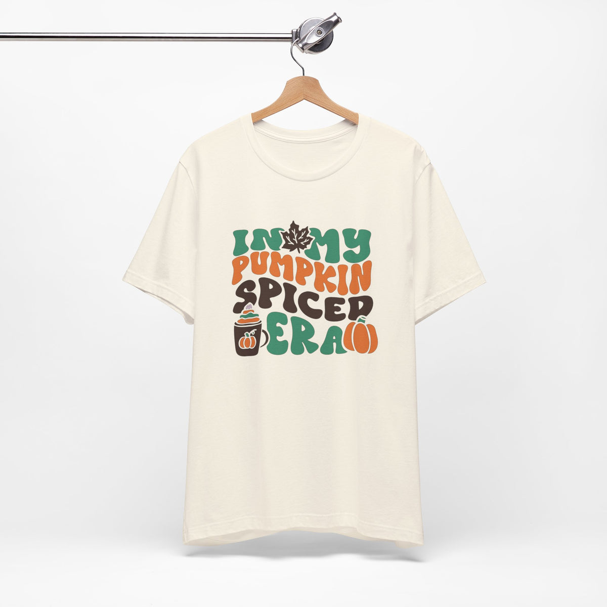 In My Pumpkin Spiced Era Unisex Jersey Short Sleeve Tee