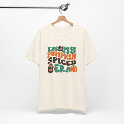 In My Pumpkin Spiced Era Unisex Jersey Short Sleeve Tee