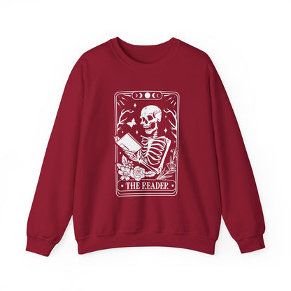The Reader Tarot Unisex Heavy Blend™ Crewneck Sweatshirt