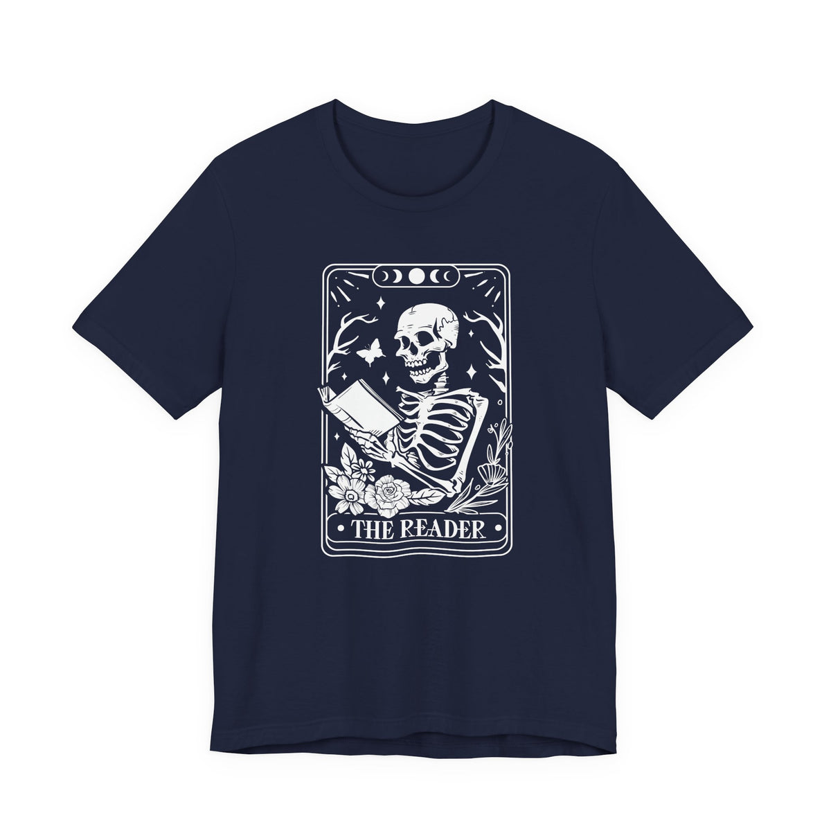 The Reader Tarot Unisex Jersey Short Sleeve Tee