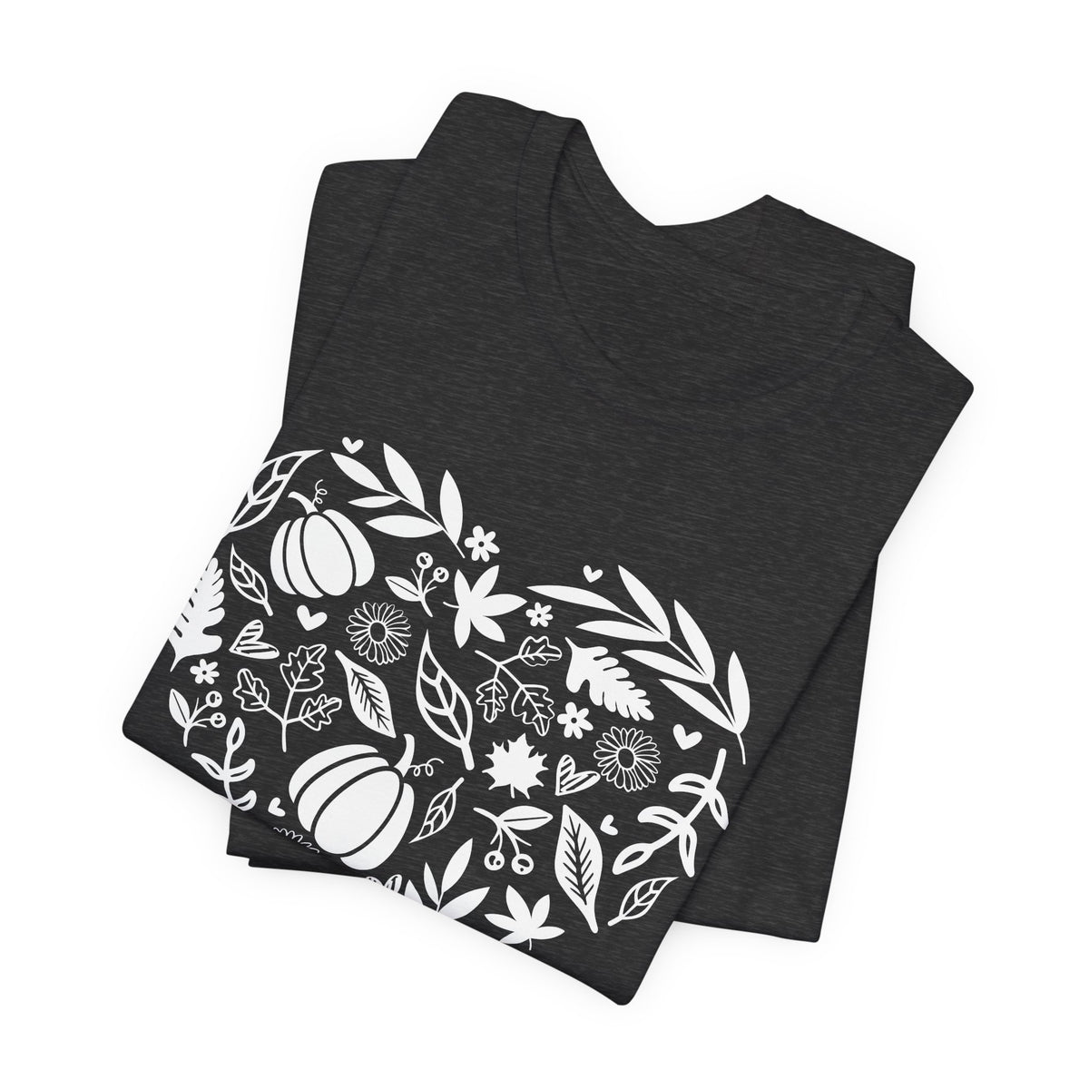 Fall Heart Unisex Jersey Short Sleeve Tee