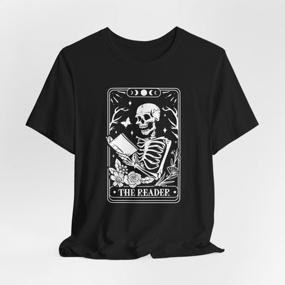 The Reader Tarot Unisex Jersey Short Sleeve Tee