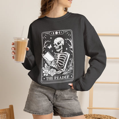 The Reader Tarot Unisex Heavy Blend™ Crewneck Sweatshirt