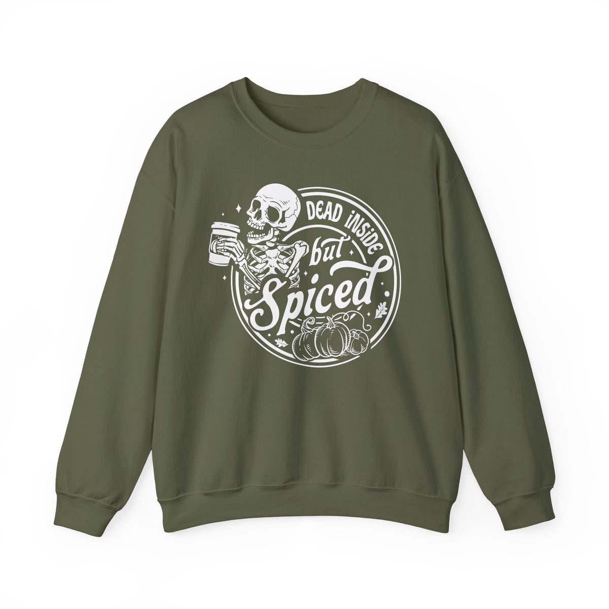 Dead Inside but Spiced Unisex Heavy Blend™ Crewneck Sweatshirt