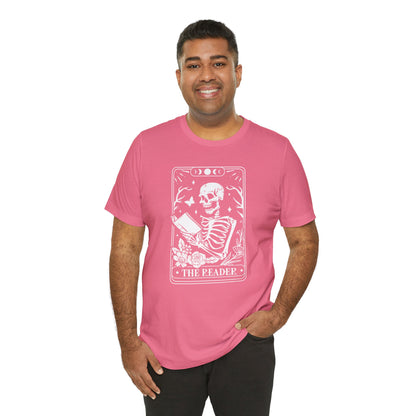 The Reader Tarot Unisex Jersey Short Sleeve Tee