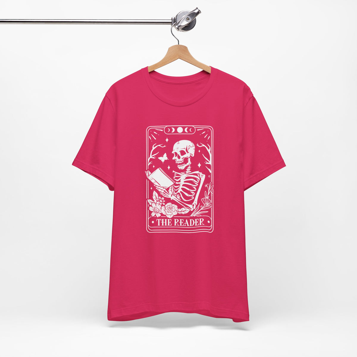 The Reader Tarot Unisex Jersey Short Sleeve Tee