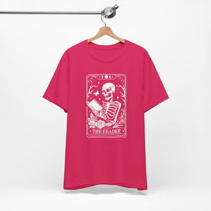 The Reader Tarot Unisex Jersey Short Sleeve Tee