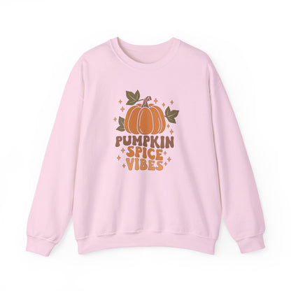 Pumpkin Spice Vibes Unisex Heavy Blend™ Crewneck Sweatshirt