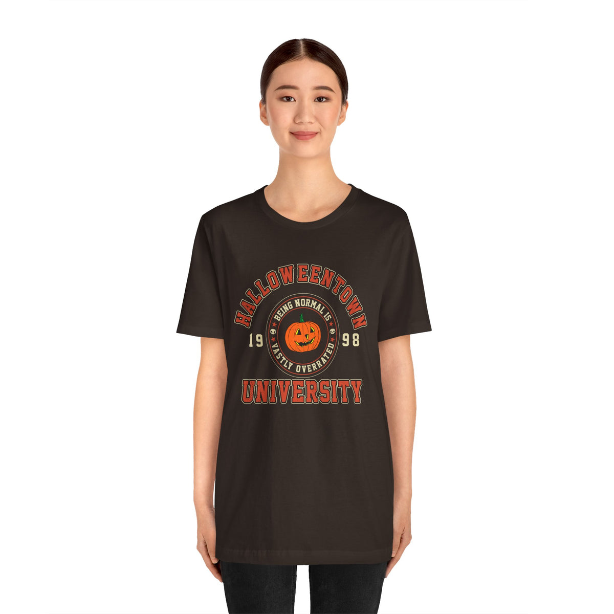 Halloween Town University Unisex Jersey Short Sleeve Tee