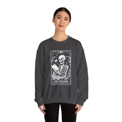 The Reader Tarot Unisex Heavy Blend™ Crewneck Sweatshirt