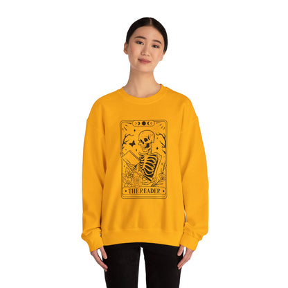 The Reader Tarot Unisex Heavy Blend™ Crewneck Sweatshirt