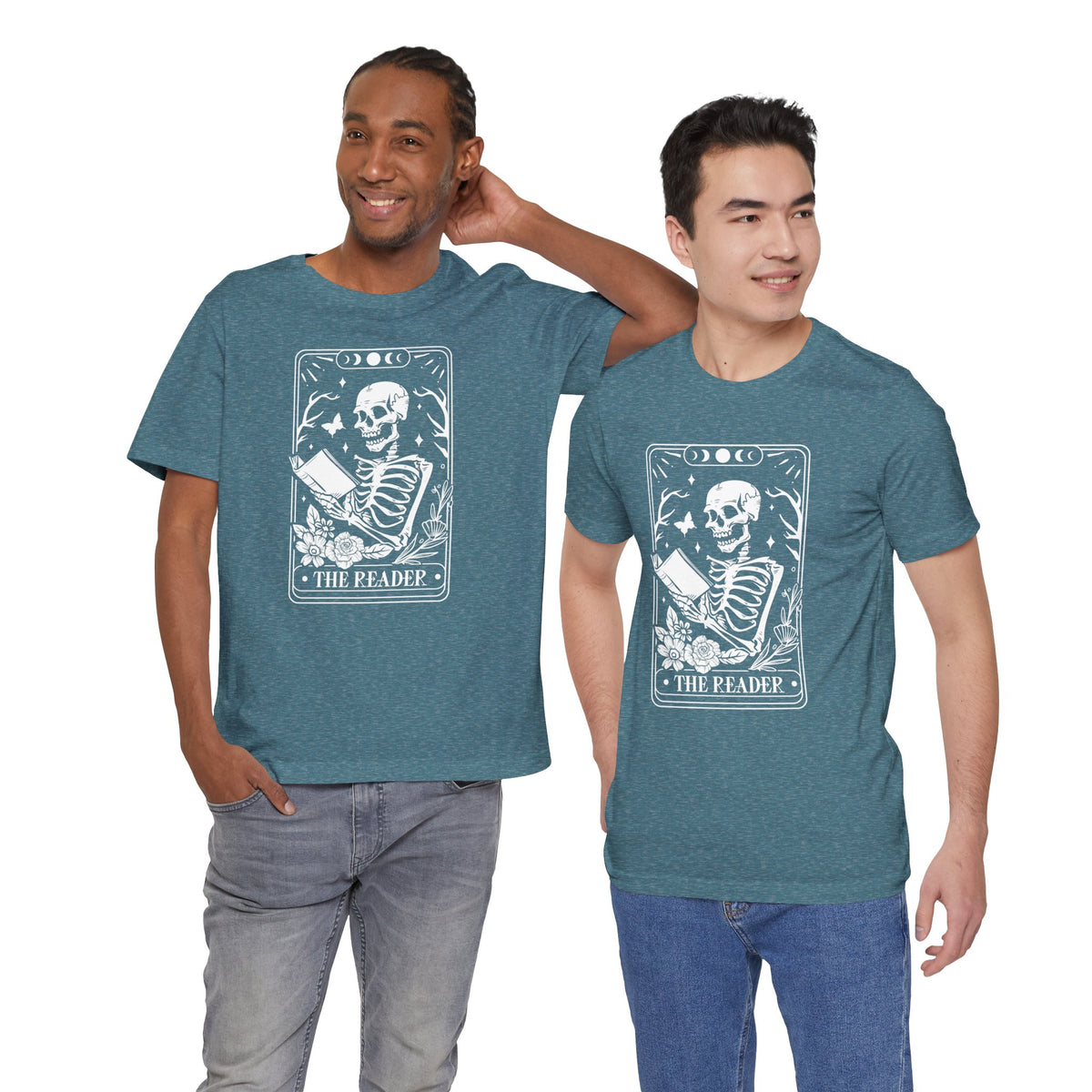 The Reader Tarot Unisex Jersey Short Sleeve Tee