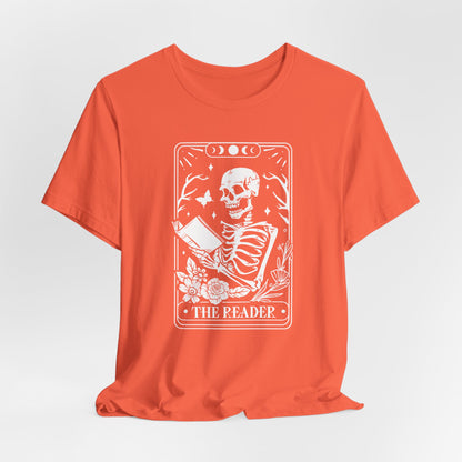 The Reader Tarot Unisex Jersey Short Sleeve Tee