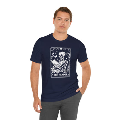 The Reader Tarot Unisex Jersey Short Sleeve Tee