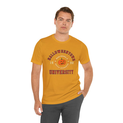 Halloween Town University Unisex Jersey Short Sleeve Tee
