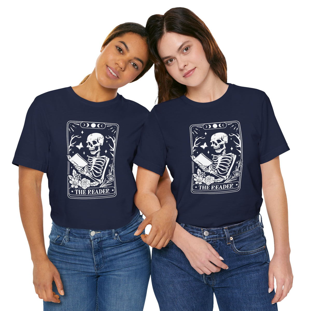 The Reader Tarot Unisex Jersey Short Sleeve Tee
