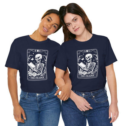 The Reader Tarot Unisex Jersey Short Sleeve Tee