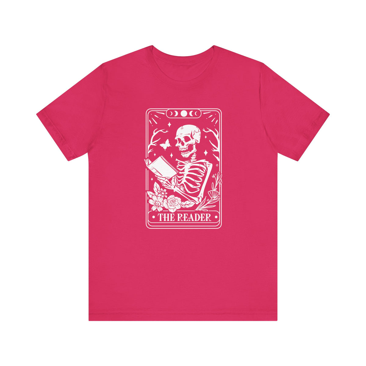 The Reader Tarot Unisex Jersey Short Sleeve Tee