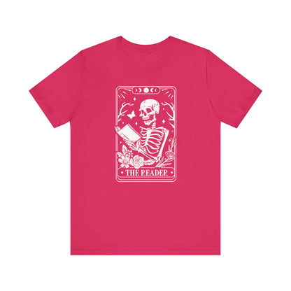The Reader Tarot Unisex Jersey Short Sleeve Tee