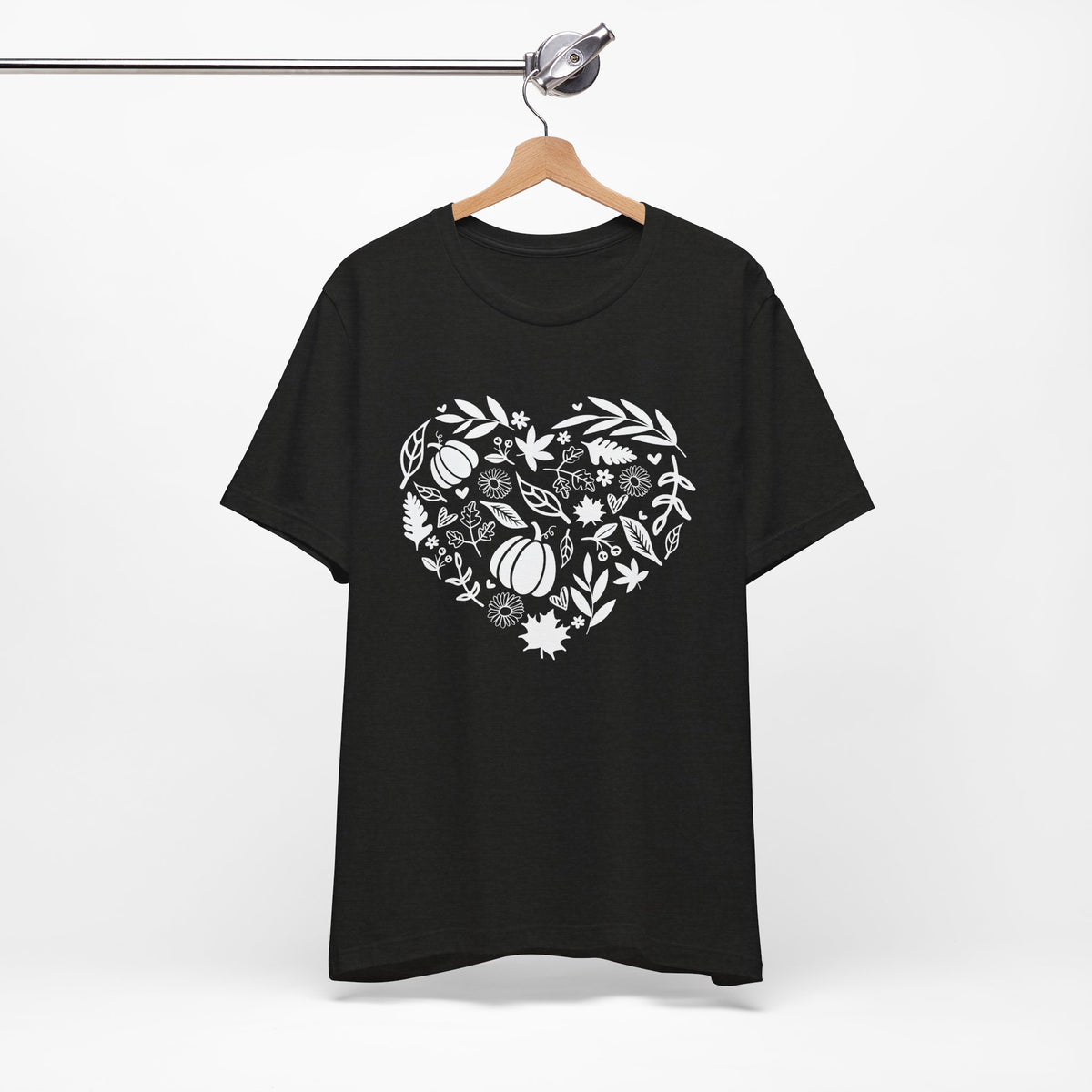 Fall Heart Unisex Jersey Short Sleeve Tee