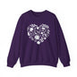 Fall Heart Unisex Heavy Blend™ Crewneck Sweatshirt