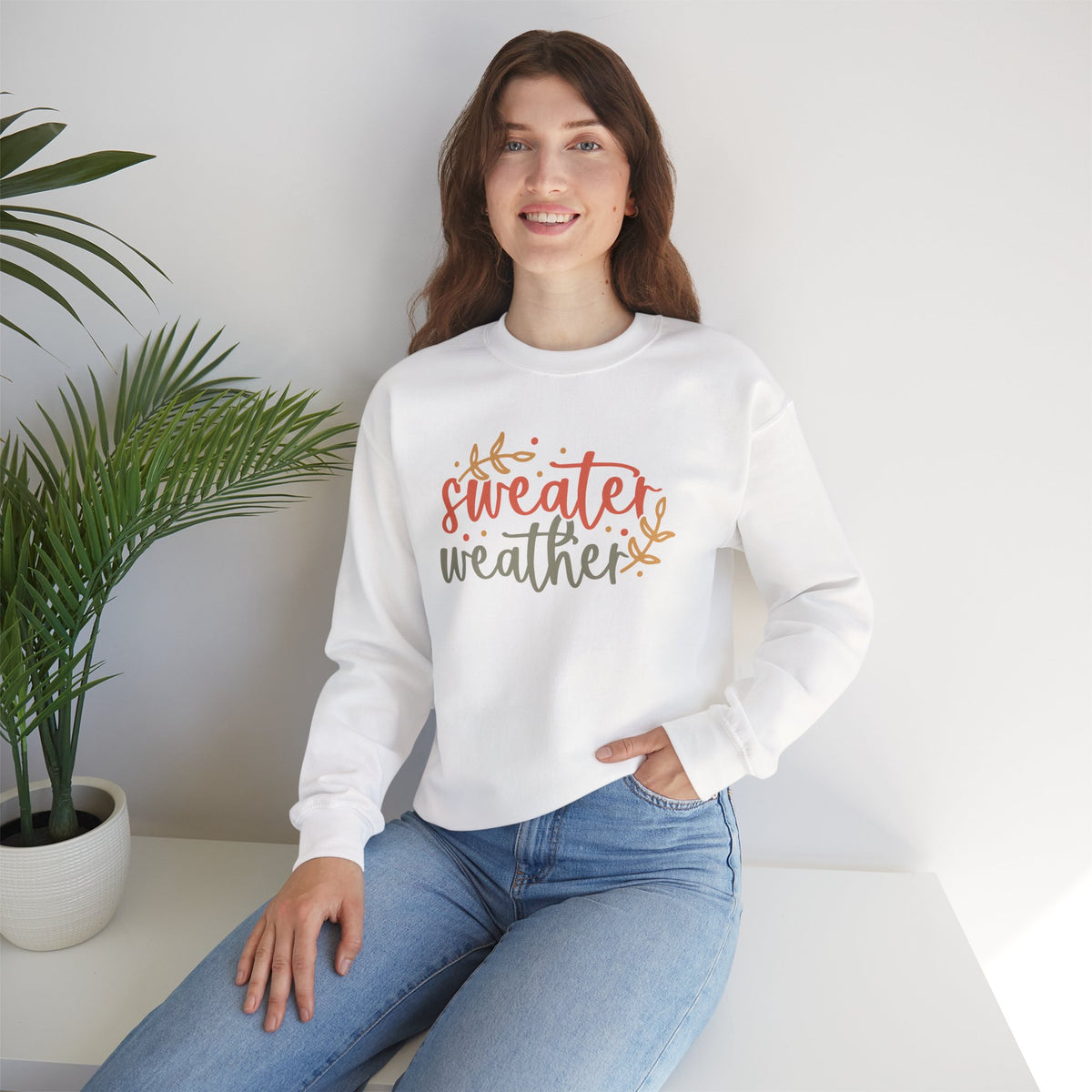 Sweater Weather Unisex Heavy Blend™ Crewneck Sweatshirt