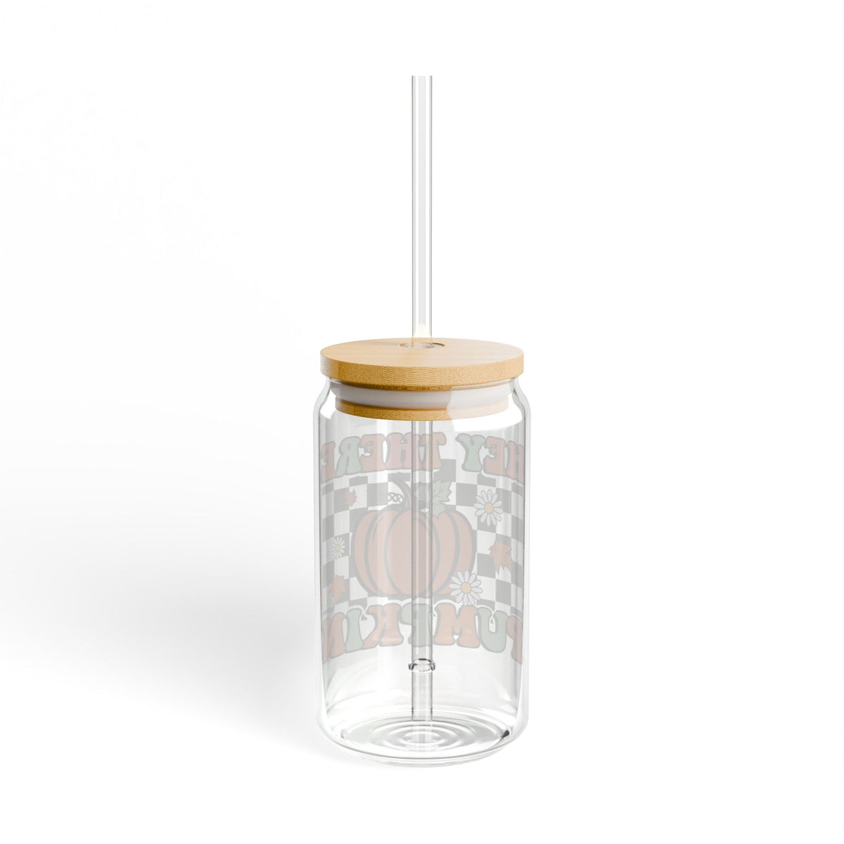 Hey There Pumpkin Sipper Glass, 16oz