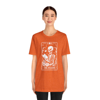 The Reader Tarot Unisex Jersey Short Sleeve Tee