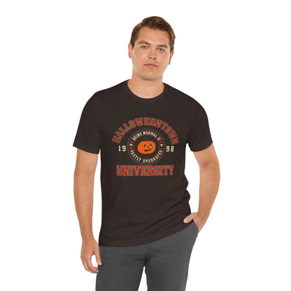 Halloween Town University Unisex Jersey Short Sleeve Tee