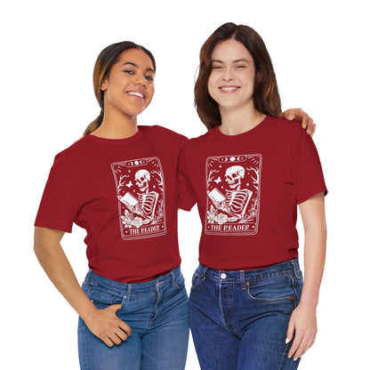 The Reader Tarot Unisex Jersey Short Sleeve Tee