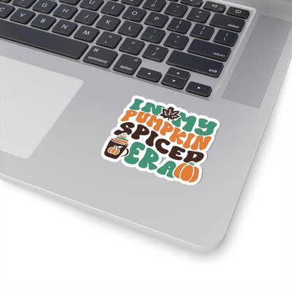 In My Pumpkin Spiced Era Kiss-Cut Stickers