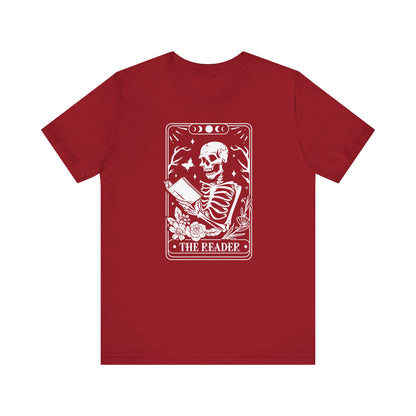 The Reader Tarot Unisex Jersey Short Sleeve Tee