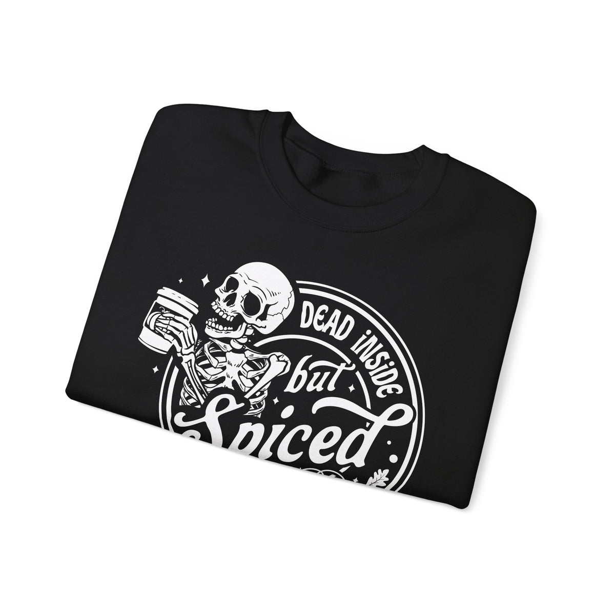 Dead Inside but Spiced Unisex Heavy Blend™ Crewneck Sweatshirt