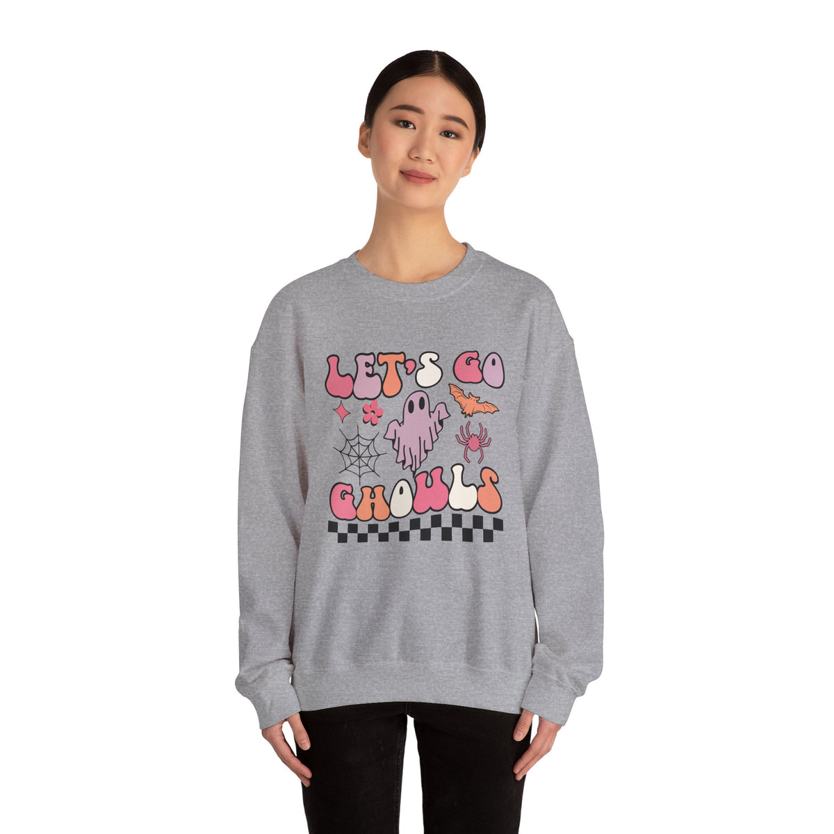Let's Go Ghouls Unisex Heavy Blend™ Crewneck Sweatshirt