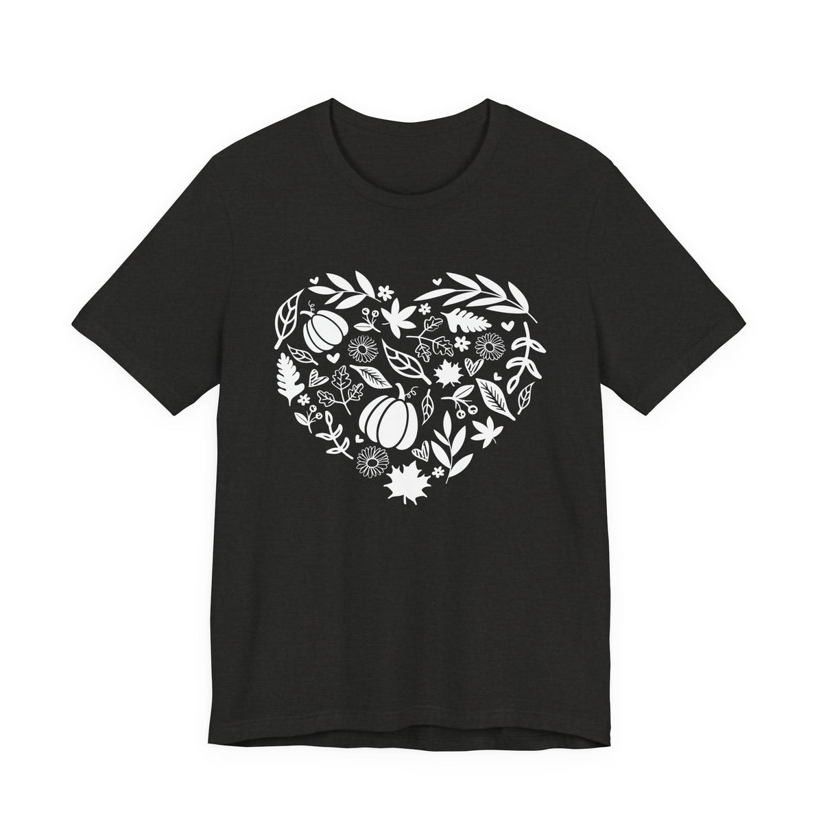 Fall Heart Unisex Jersey Short Sleeve Tee