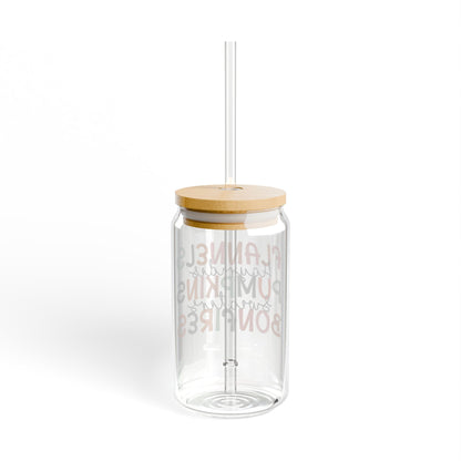 Fall Things Sipper Glass, 16oz