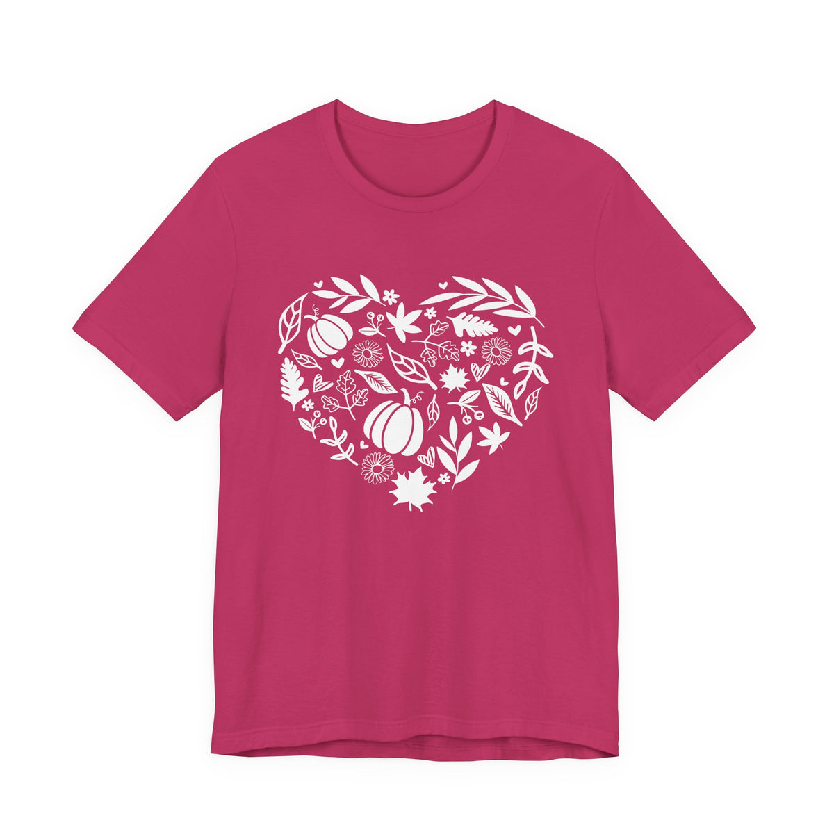 Fall Heart Unisex Jersey Short Sleeve Tee