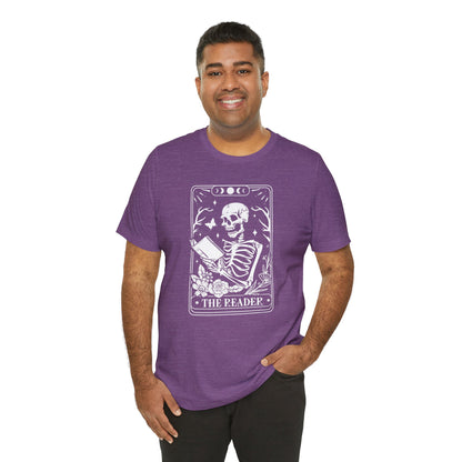 The Reader Tarot Unisex Jersey Short Sleeve Tee