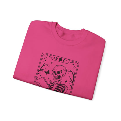 The Reader Tarot Unisex Heavy Blend™ Crewneck Sweatshirt