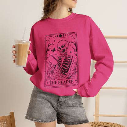 The Reader Tarot Unisex Heavy Blend™ Crewneck Sweatshirt